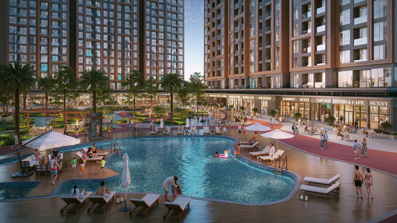 tiện ích The Cityon - tiềm năng cho thuê tại đại đô thị Ocean City