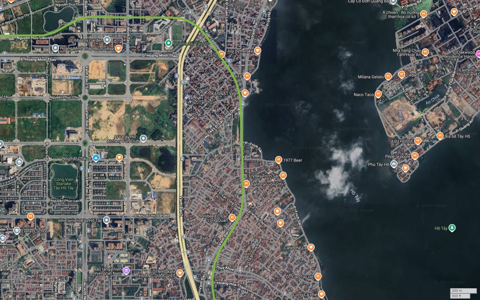 Bất động sản ven Hồ Tây khu Trích Sài, Võng Thị nằm dọc hành lang tuyến metro số 11 Hà Nội
