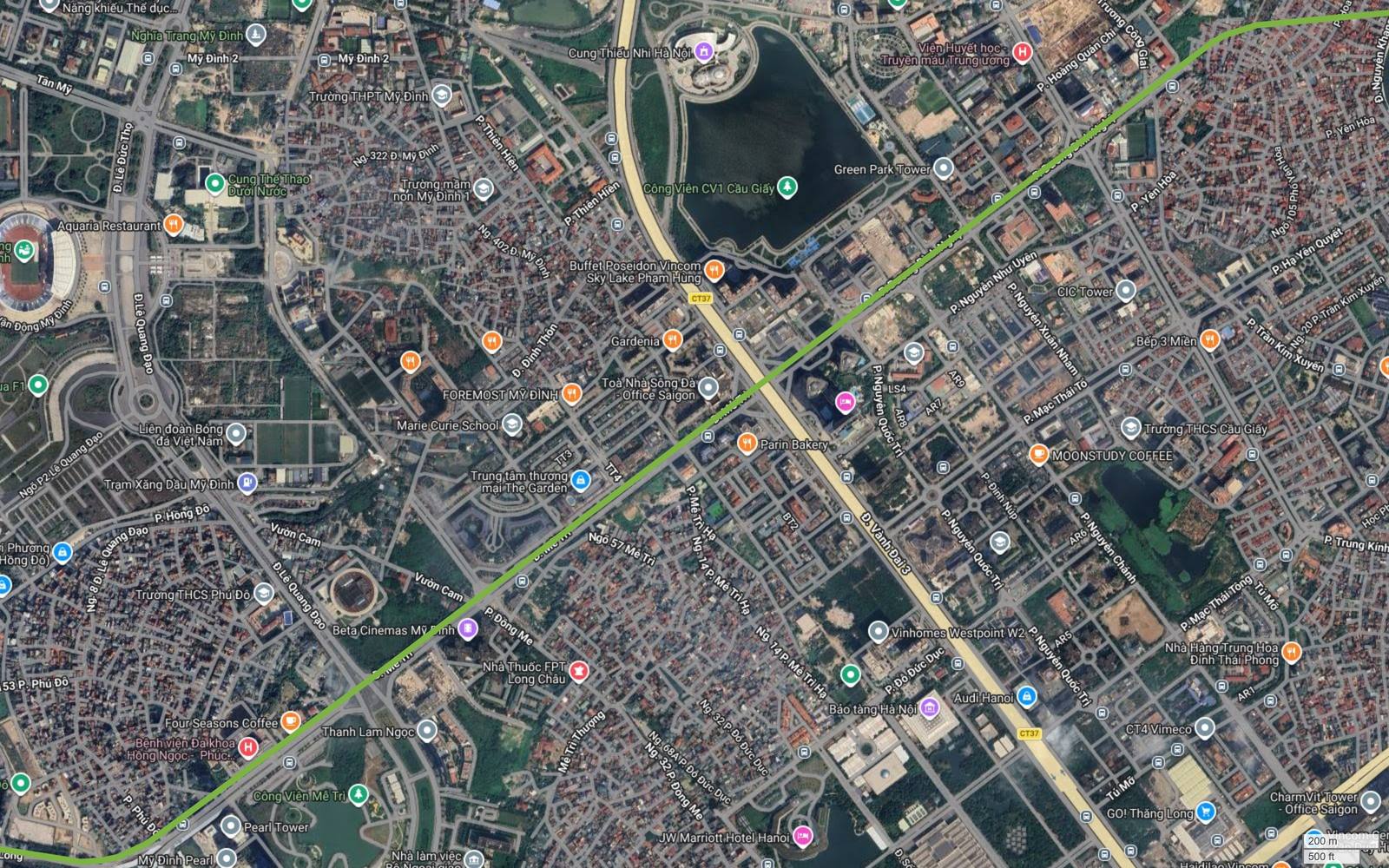 Bất động sản Mỹ Đình, Mễ Trì dọc tuyến metro số 11 Hà Nội, gần Bảo tàng Hà Nội, JW Marriott và Vinhomes Westpoint