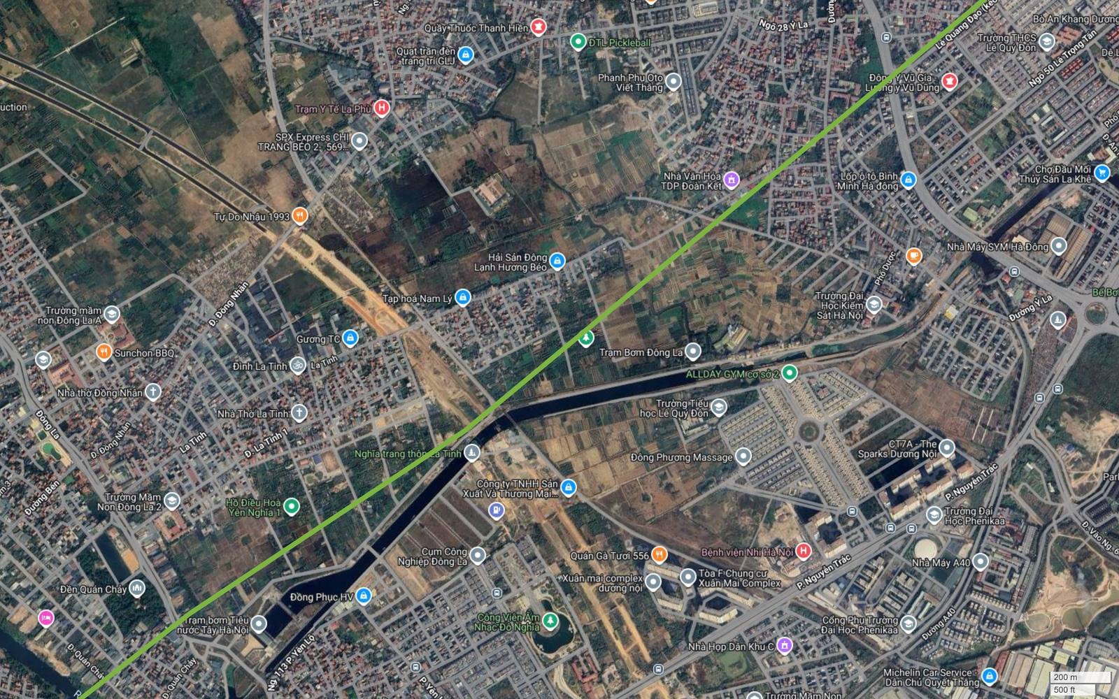 Tuyến metro số 11 Hà Nội qua cụm công nghiệp Đông La, gần Bệnh viện Nhi Hà Nội, Xuân Mai Complex và Đại học Phenikaa